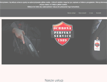 Tablet Screenshot of perfekt-service.pl